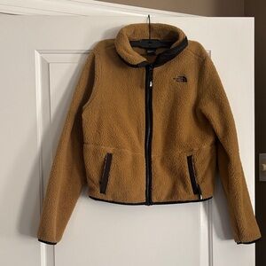 The North Face Brown Teddy Jacket